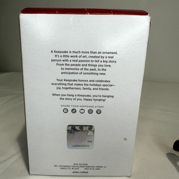 2024 NFL STEFON DIGGS, Buffalo Bills Hallmark Keepsake Christmas Ornament (A) - Picture 13 of 14